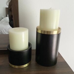 Crate&Barrel Reversible Pillars